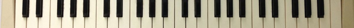 Piano keys
